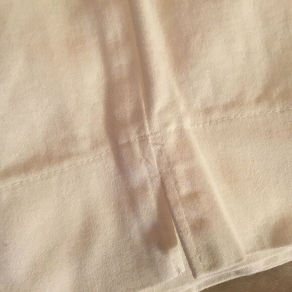 Lee Riders’ Casuals Women’s Size 6 Straight-Leg Cropped Jeans in White Denim - Picture 10 of 12